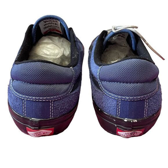 Vans Blue Suede Trujillo Pro Skateboarding Shoes, size 8.5 - Picture 4 of 14